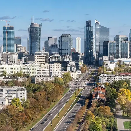 Kasprzaka 29 Panorama 17th Floor By Perfect 1720 Lägenhet Warszawa