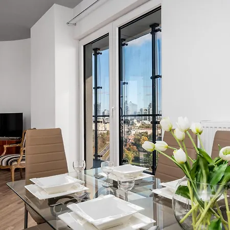 Kasprzaka 29 Panorama 17th Floor By Perfect 1720 Apartment Warschau